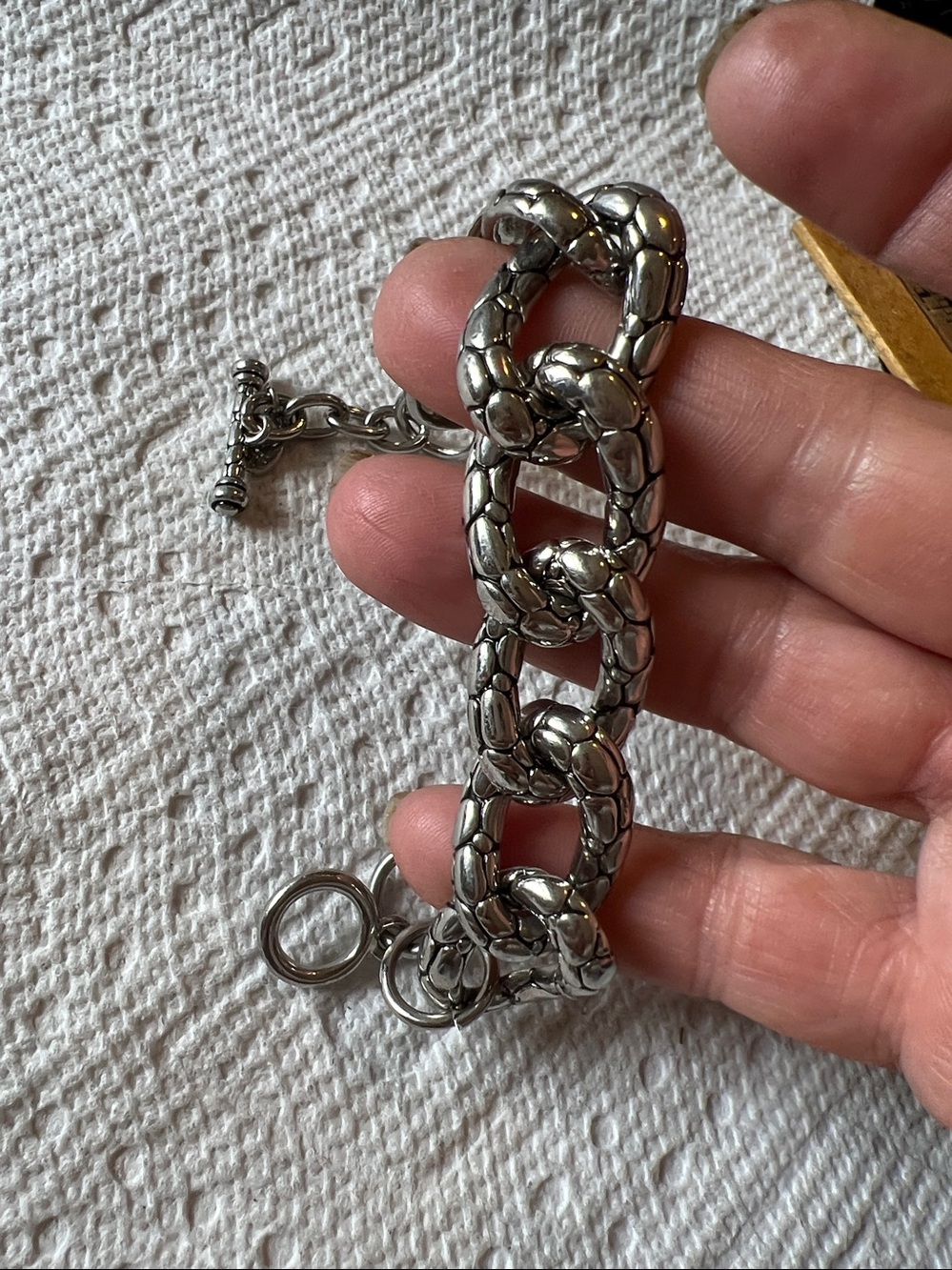 Vintage 90s Park Lane Chunky link bracelet